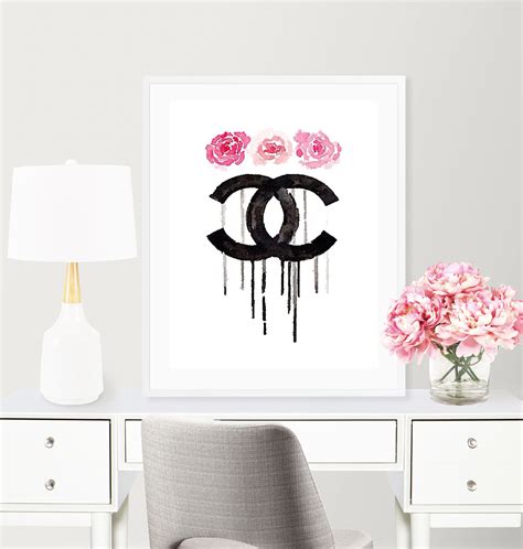 chanel the art of fragrance|printable Chanel wall art.